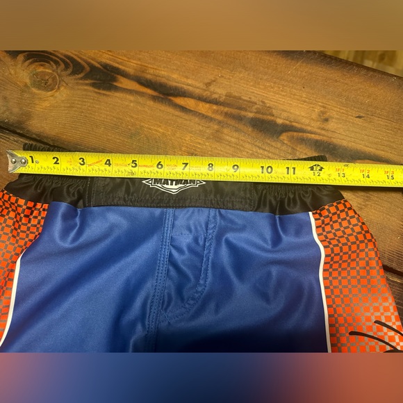 MatMan wrestling/jujitsu shorts. Red, blue, hornets, size 2xs with drawstring - Picture 10 of 10